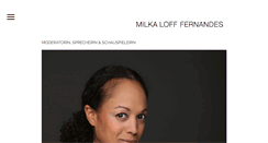 Desktop Screenshot of milkalofffernandes.com