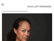Tablet Screenshot of milkalofffernandes.com